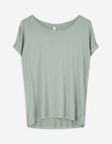 T-Shirt - Viskose-Mix - türkis