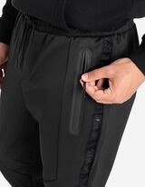 Szabadidőnadrág - Zsinóros - fekete