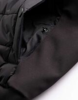 Softshelljacke - Wasserabweisend - Schwarz