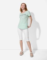 Caprihose - Viskose-Mix - weiß