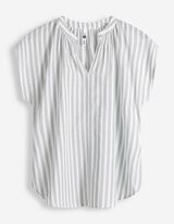 Bluza - Pruge - svetlo-zelena