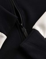 Sweatvest - Modaal - zwart