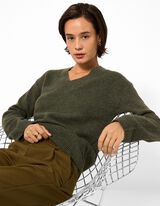 Pullover - Oversized Fit - Khaki