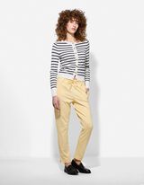 Hose - Regular Fit - hellgelb