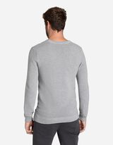 Pulover - Patch de etichetă - Gri