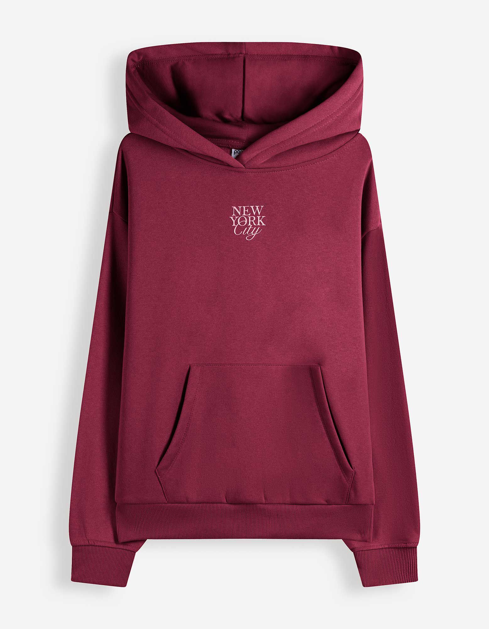 Hoodie - Print - Beere