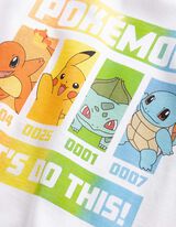 Shirt - Pok&eacute;mon - Wei&szlig;