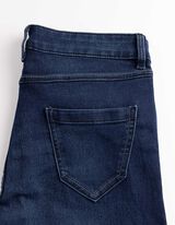 Džínsy - Šikmé vrecká - tmavomodra