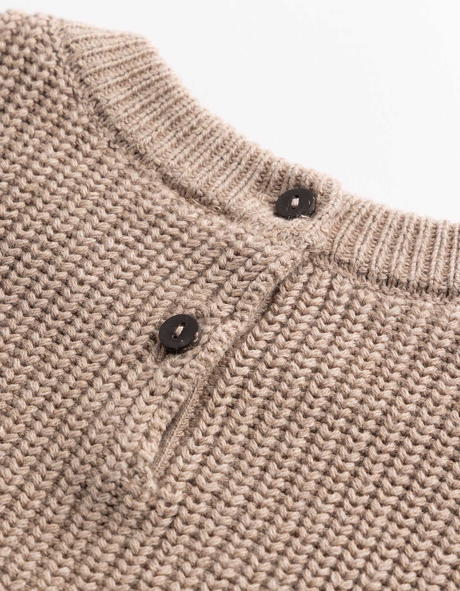 Grosse maille - beige