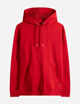 Mikina s kapuc&iacute; - Kapuce - cervena