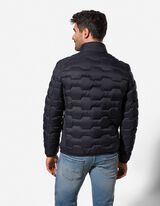 Steppjacke - Stehkragen - dunkelblau