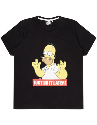 Herren T-Shirt mit Simpson-Print