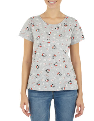 Damen T-Shirt mit Disney-Prints
