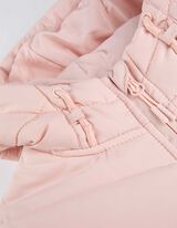 Bunda - Jednofarebný - ruzova