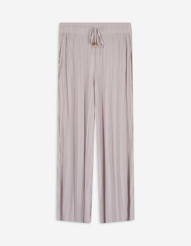 Palazzohose - einfarbig - beige