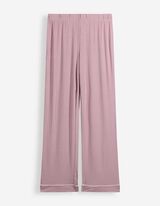 Pyjama Set aus Shirt und Hose - Viskose - Rosa