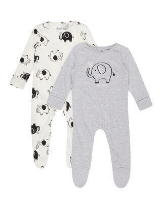 Newborn Playsuit im 2er-Pack&nbsp;