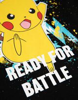 Longsleeve - Pikachu - zwart