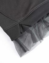 Felpa - Volant - grigio scuro