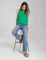 Bluza - LENZING&trade; ECOVERO&trade; - zeleno