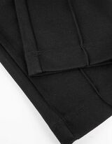 Leggings - Plisare - Negru