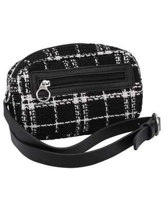 Damen Bouclé Bauchtasche