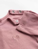 Kleid - Baumwoll-Mix - Rosa