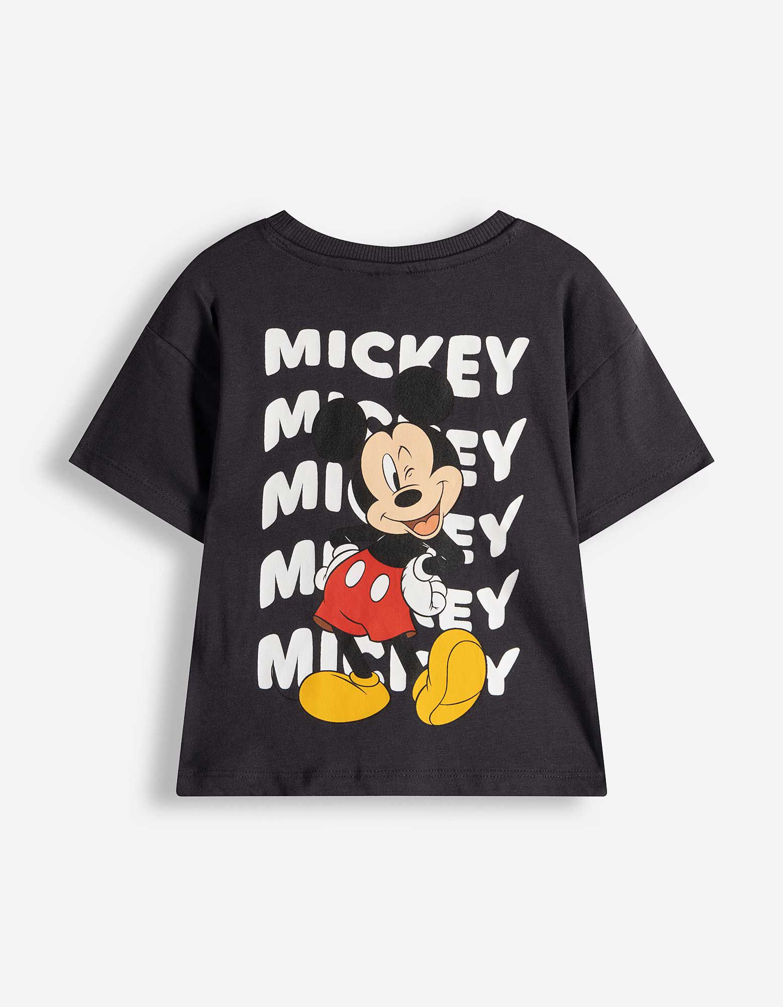 Ensemble t-shirt et pantalon - Mickey Mouse - Gris fonc&eacute;