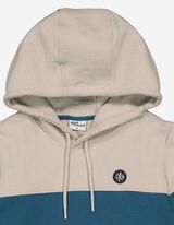 bluza z kapturem - kieszeń kangurka - turkusowy