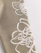 Hoodie - Print - Hellgr&uuml;n