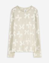 pižamos rinkinys: džemperis ir kelnės - Raštų mišinys - baltas