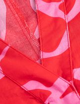 Kleid - Seitenschlitz - pink