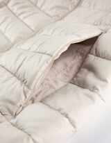 Giacca trapuntata - Impermeabile - grigio chiaro