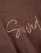 Maglia a manica lunga - Ricamo - marrone