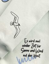 Hoodie - Kapuze - Hellgr&uuml;n