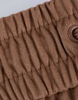 Pantalone - jednobojna - braon