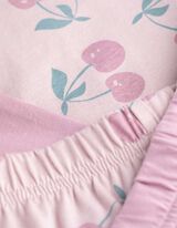 S&auml;rgist ja l&uuml;hikestest p&uuml;kstest koosnev pidžaamakomplekt  - 2-ne pakk - lilla