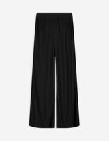 Pantaloni - Structură cu nervuri - Negru