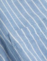 Hemd - Streifen - blau