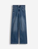 Jeans - Straight Fit - blau