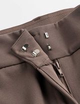 Hlače - Slim Fit - smedja