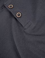 Mar&scaron;kinėliai ilgomis rankovėmis - Sagų juostelė - tamsiai pilkas