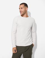 Džemper - Okrugli izrez - bela