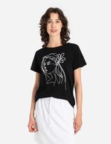 T-shirt - Stampa - nero