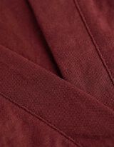 Bluse - einfarbig - dunkelrot