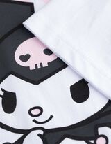 Póló - Nyomott minta - feher