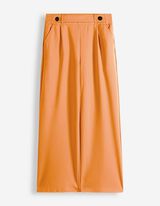 Broek - Elastische sluiting - Roestbruin