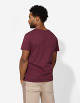 Tričko - Jednobarevn&eacute; - tmave cerven&aacute;