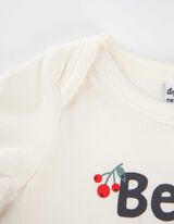 glaustinukė ilgomis rankovėmis - Priekinis spausdinimas - baltas