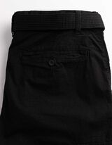 Cargoshorts - Ripstop - schwarz